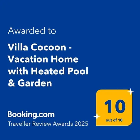 Villa Cocoon - Vacation With Heated Pool & Garden