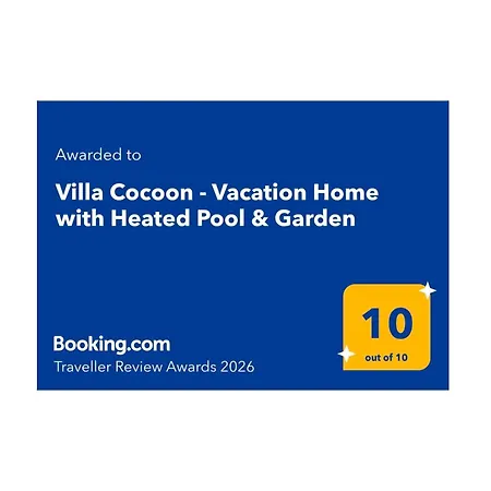 Cocoon - Vacation With Heated Pool & Garden Villa *